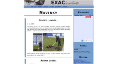 Desktop Screenshot of exac.info