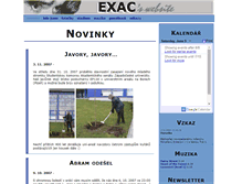 Tablet Screenshot of exac.info